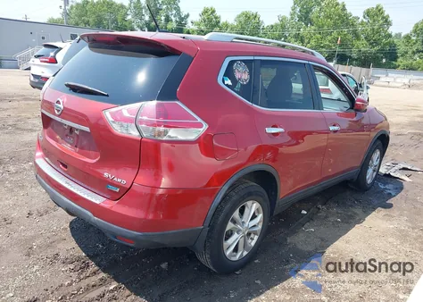 2014 Nissan Rogue Sv from USA, damaged, VIN 5N1AT2MV7EC811132